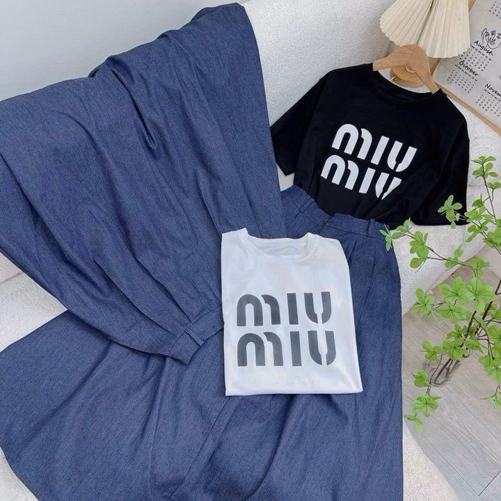 Set Áo Tăm Lạnh Form Rộng Thụng Mix Chân Váy Denim(Có Túi) Sh105R- Sam Store - Ảnh 6