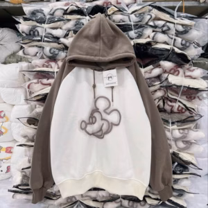 Áo Hoodie Nam Nữ Form Rộng Họa Tiết Chuột Mickey Dễ Thương -Htm Fashion