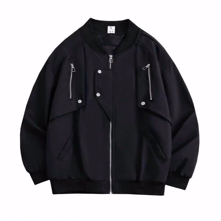 "Áo Khoác Bomber Gió Nam Nữ Vải Dù Cán Hai Lớp Cao Cấp-Sht158-Minh Hà House " - Ảnh 4