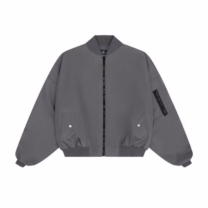 "Áo Bomber Dù Mero Cao Cấp Có Túi Trong Túi Có Nút Dây Kéo Nhôm Xịn Sò Basic Ulzzang - Sht161 - Minh Hà House " - Ảnh 6