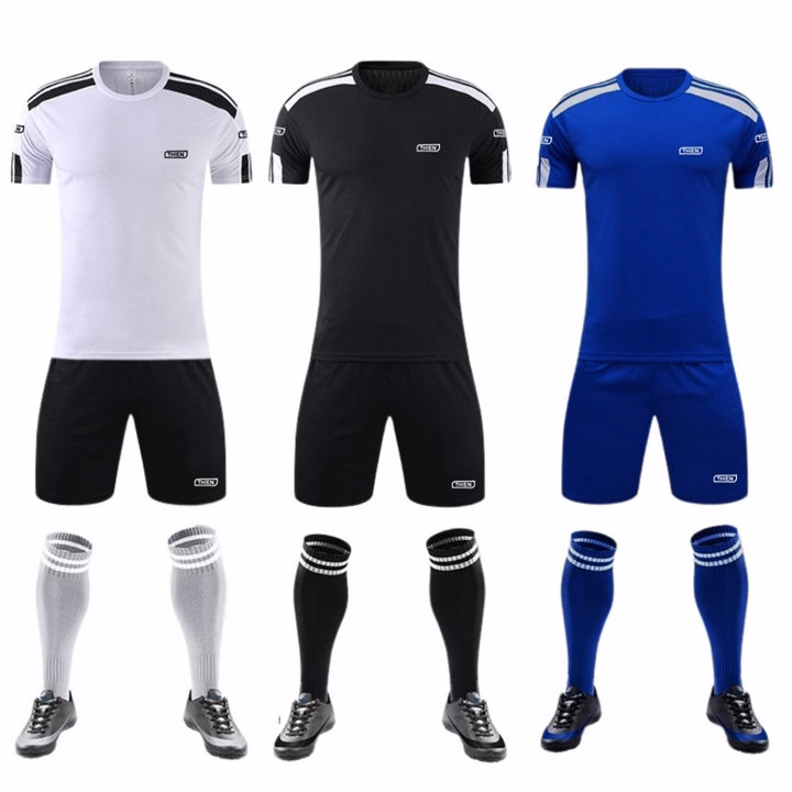 Bộ Quần Áo Nam Phối Sọc In Logo Thien Cổ Tròn Tay Ngắn Thể Thao Unisex Tu - Be Yourself - Ảnh 6