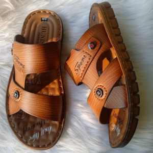 Dép Da Nam Cao Cấp, Đế Kếp Khâu Tay, Siêu Bền Đẹp- Haanh