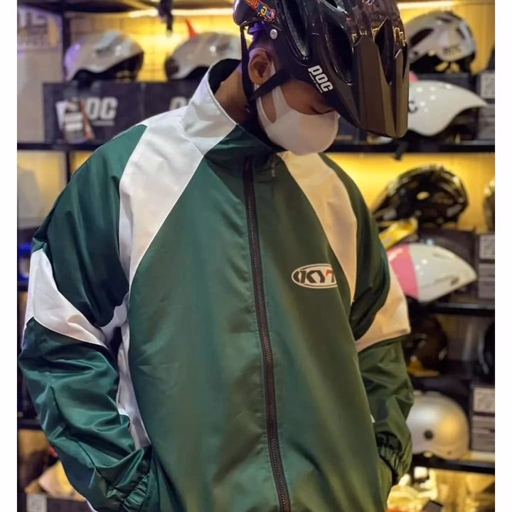 Áo Khoác Dù Nam Nữ Kyt Form Rộng 2 Lớp Bomber Tf5466 - Nana House - Ảnh 10