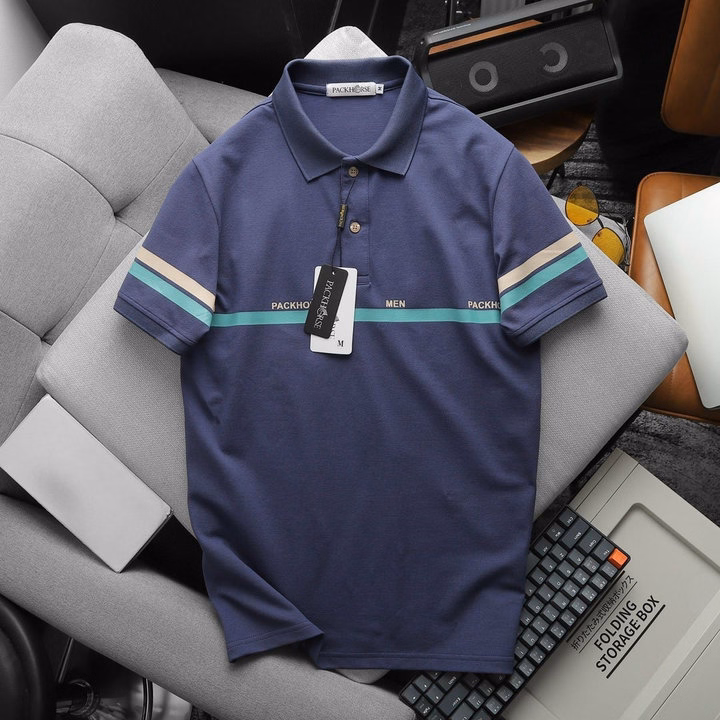 Áo Thun Cổ Bẻ Pk Men Vải Cá Sấu, Mắt Vải Đẹp, Mặt Vải Mềm Mịn, Thoáng Mát P240 - Lady'S Passion - Ảnh 5