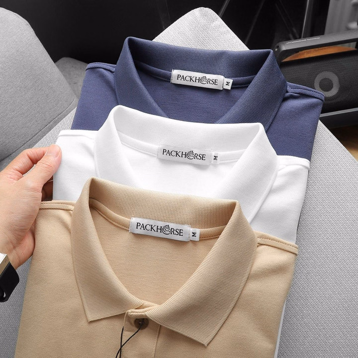 Áo Thun Cổ Bẻ Pk Men Vải Cá Sấu, Mắt Vải Đẹp, Mặt Vải Mềm Mịn, Thoáng Mát P240 - Lady'S Passion - Ảnh 2