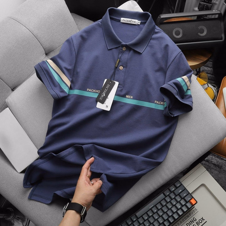 Áo Thun Cổ Bẻ Pk Men Vải Cá Sấu, Mắt Vải Đẹp, Mặt Vải Mềm Mịn, Thoáng Mát P240 - Lady'S Passion - Ảnh 11