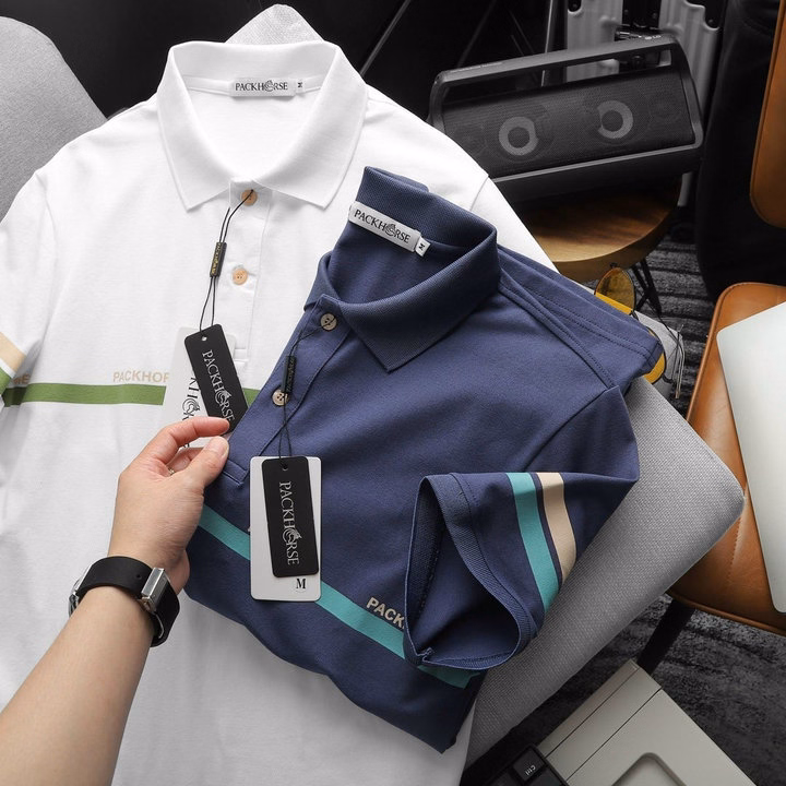 Áo Thun Cổ Bẻ Pk Men Vải Cá Sấu, Mắt Vải Đẹp, Mặt Vải Mềm Mịn, Thoáng Mát P240 - Lady'S Passion - Ảnh 15