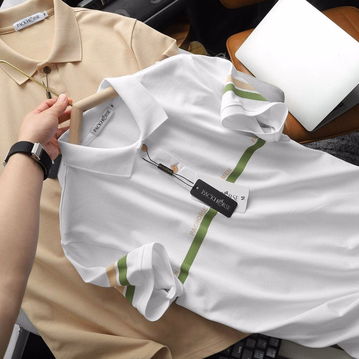 Áo Thun Cổ Bẻ Pk Men Vải Cá Sấu, Mắt Vải Đẹp, Mặt Vải Mềm Mịn, Thoáng Mát P240 - Lady'S Passion - Ảnh 16