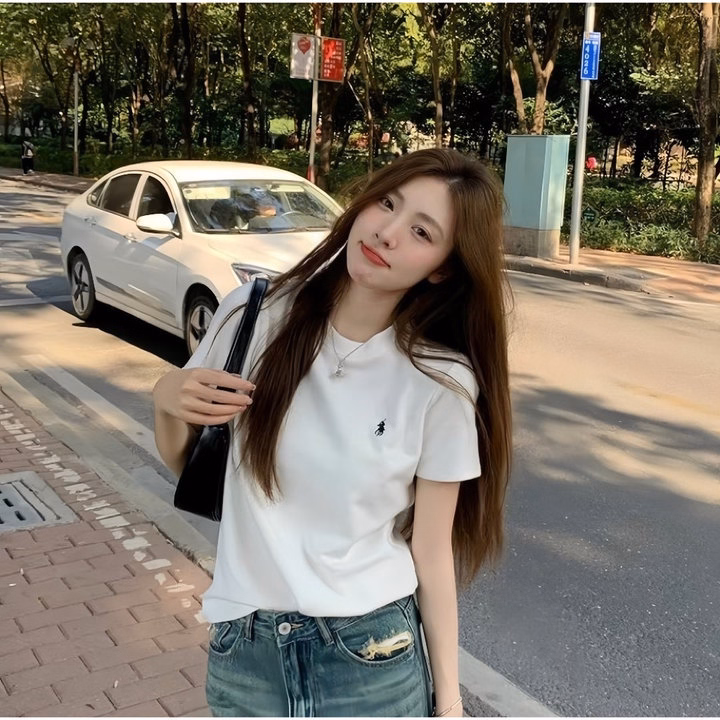 Áo Thun Babytee Thêu Ngựa Tay Ngắn Ôm Body Gu4780- Sam Store - Ảnh 5