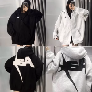 Áo Hoodie Zip Khoá Kéo Nam Nữ Form Rộng Asstar Chữ Nổi Chất Nỉ Bông Dày Dặn Chuẩn Form Giá Tốt Tp54