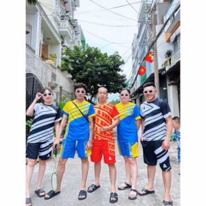 Đồ Bộ Mặc Nhà, Tập Gym Nam, Nữ Mặc Hè Họa Tiết Phối A Tu - Be Yourself