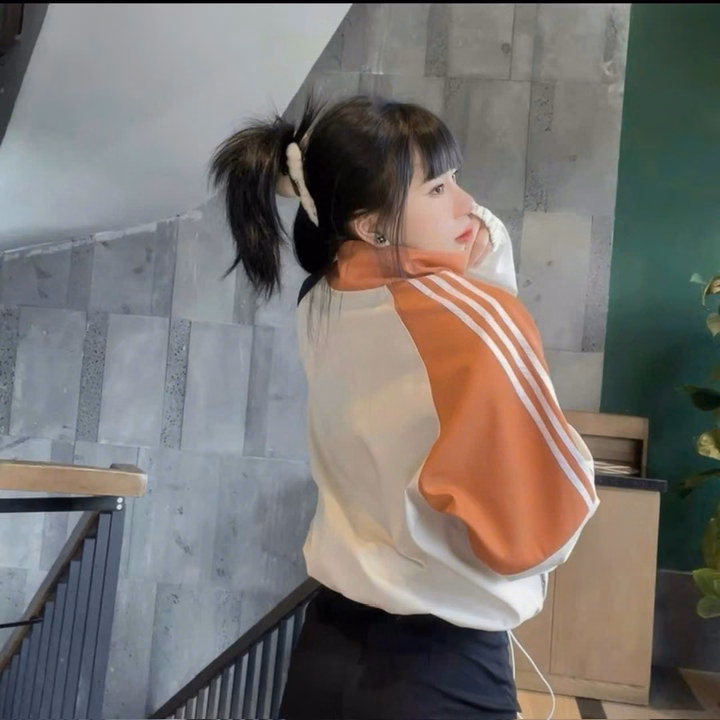 Áo Khoác Dù Vải Mero 2 Lớp Cổ Bẻ Phối 3 Màu Cá Tính -Htm Fashion - Ảnh 5