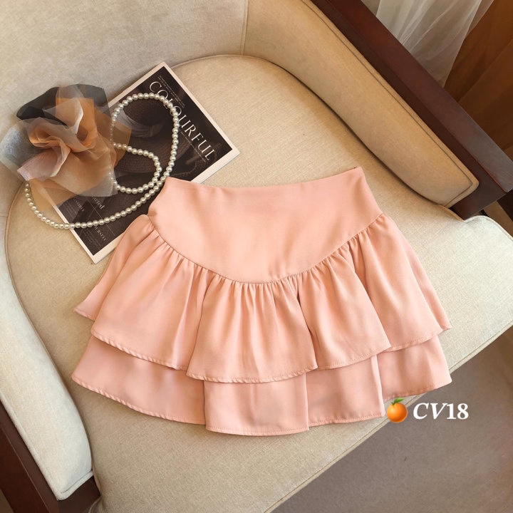 Chân Váy 2 Tầng Có Lót Trong Cạp Cao Cv18 - Lê Phương Boutique - Ảnh 7