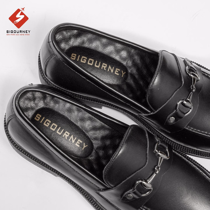 Giày Da Unisex Nam Nữ Dáng Loafer Sig-45 Trẻ Trung Bảo Hành 18 Tháng - Sigourney - Ảnh 3