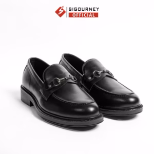 Giày Da Unisex Nam Nữ Dáng Loafer Sig-45 Trẻ Trung Bảo Hành 18 Tháng - Sigourney