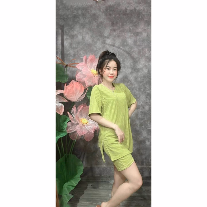 Set Bộ Gân Đũa Quần Ngố Thời Trang Mát Mẻ Gk - Be Yourself - Ảnh 4