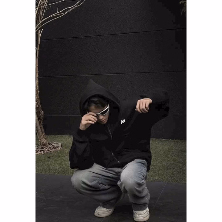 Áo Khoác Chất Nỉ Dày Dặn Tay Phồng Logo In Form Rộng Thời Trang Unisex-Sht173–Minh Hà House