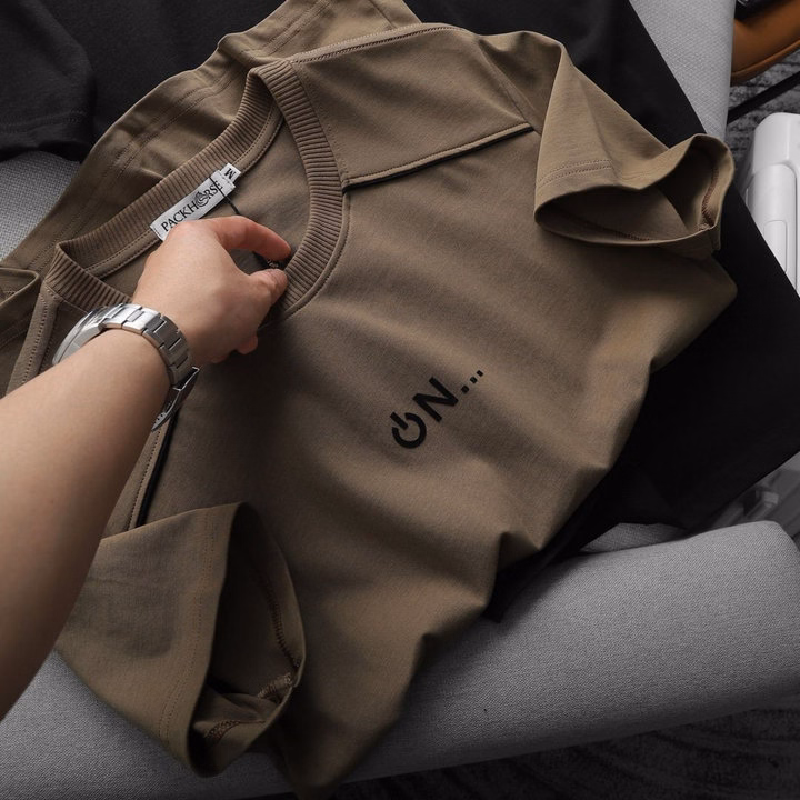 Áo Thun Cổ Tròn Qn Chất Cotton, Mát Mịn, Thấm Hút Tốt, Co Giãn Mềm Mại P246 - Lady'S Passion - Ảnh 14