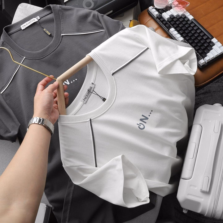 Áo Thun Cổ Tròn Qn Chất Cotton, Mát Mịn, Thấm Hút Tốt, Co Giãn Mềm Mại P246 - Lady'S Passion - Ảnh 11