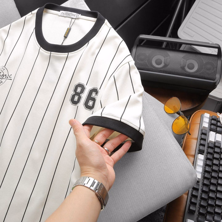 Áo Thun Cổ Tròn Pack 86 Chất Vải Mịn, Mát Tay, Thoáng Mát, Bề Mặt Nhẵn Mượt P247 - Lady'S Passion - Ảnh 4