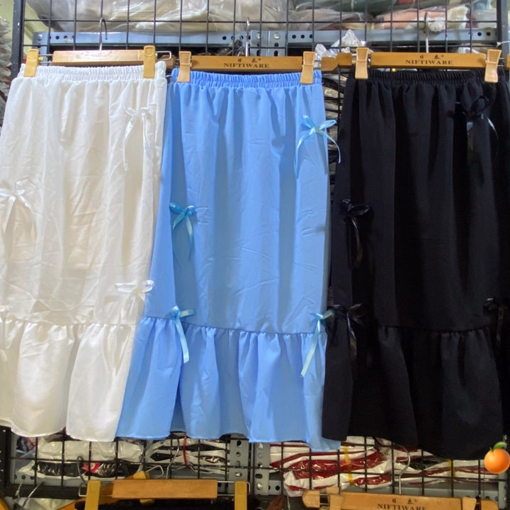 Chân Váy Voan Dài 70Cm Đính Nơ - Lê Phương Boutique - Ảnh 5