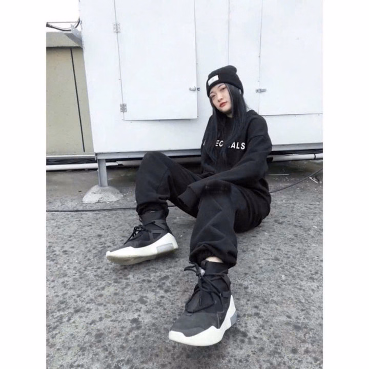 Sét Quần Joker Thụng Cạp Chun + Mix Áo Sweater Thu Đông Cổ Trong Essentail Dài Tay - Ảnh 2