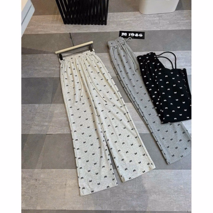 Quần Ống Rộng Hoạ Tiết Nơ Full - Ảnh 8