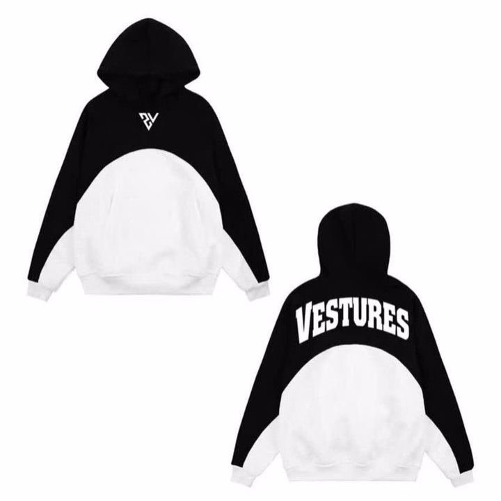 Hoodie Nỉ, Áo Khoác Nỉ In Chữ Vestures Nỉ Bông Form Rộng Nam Nữ Mặc Đẹp Unisex Hàng Đẹp - Tp83 - Ảnh 2