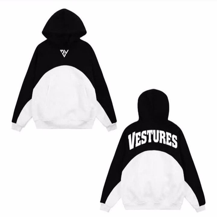 Hoodie Nỉ, Áo Khoác Nỉ In Chữ Vestures Nỉ Bông Form Rộng Nam Nữ Mặc Đẹp Unisex Hàng Đẹp - Tp83 - Ảnh 3