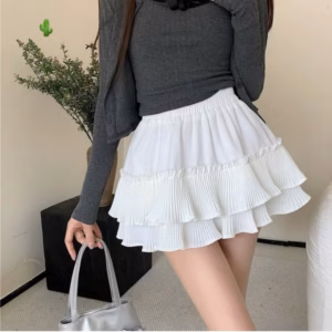 Chân Váy 2 Tầng Dập Ly- Lê Phương Boutique