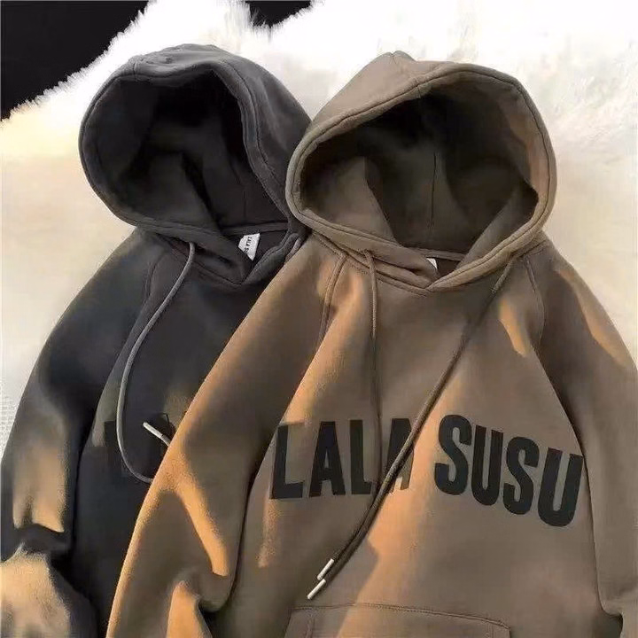 Xả Áo Hoodie Lala Susu Form Rộng Mũ 2 Lớp - Ảnh 5