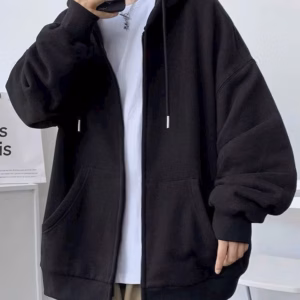 Áo Khoác Hoodie Zipper Nỉ Nam Nữ Unisex Trơn - Ausa House