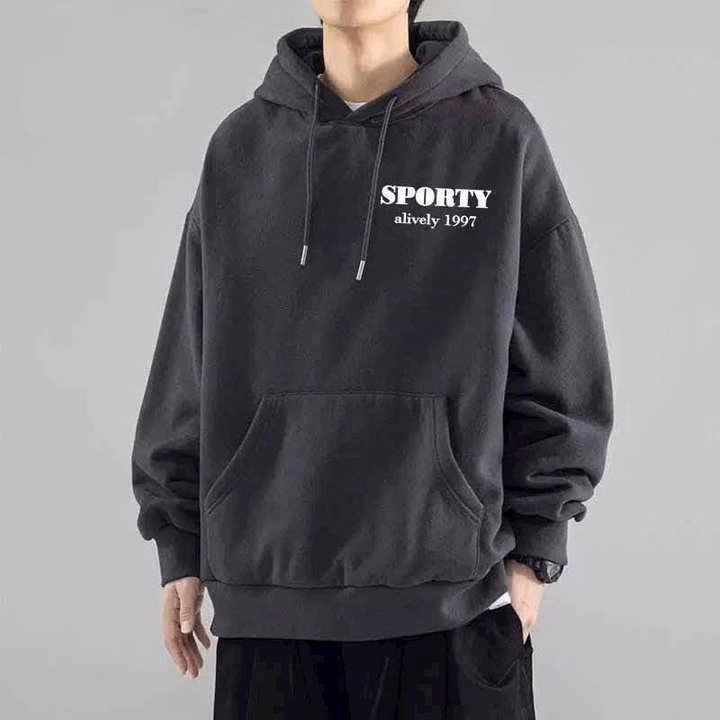 Áo Thun Hoodie Nam Nữ Unisex Sporty - Ausa House - Ảnh 10