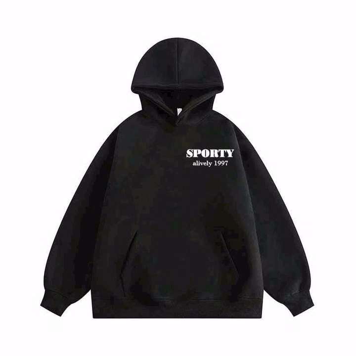 Áo Thun Hoodie Nam Nữ Unisex Sporty - Ausa House - Ảnh 15