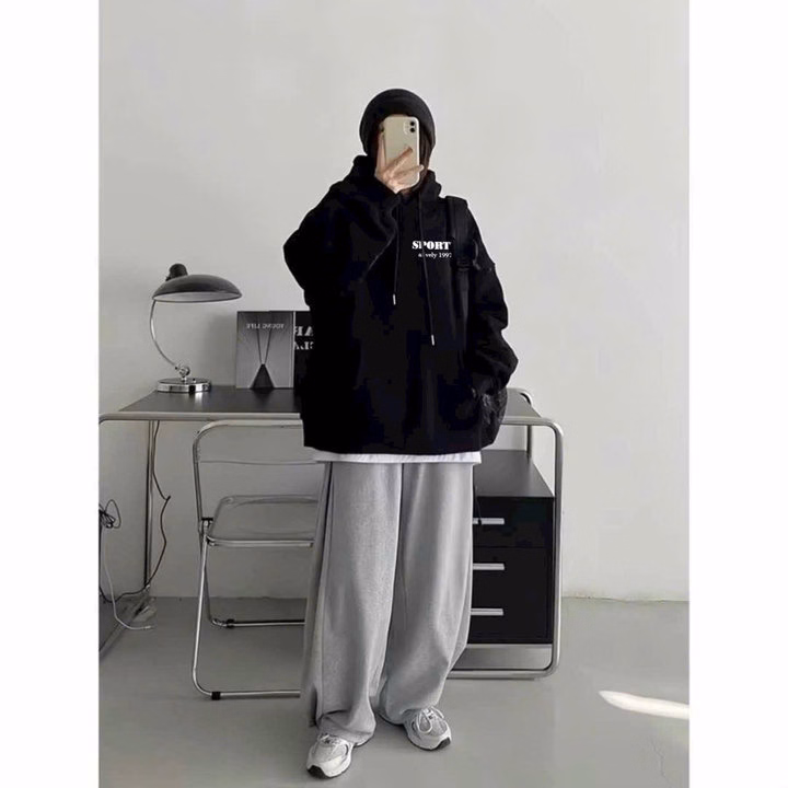 Áo Thun Hoodie Nam Nữ Unisex Sporty - Ausa House - Ảnh 19