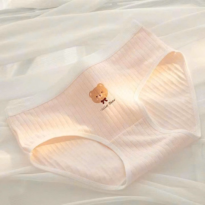 Set 5 Quần Lót Gấu Cam Dễ Thương Từ 40-60Kg Dành Cho Nữ - Ảnh 5