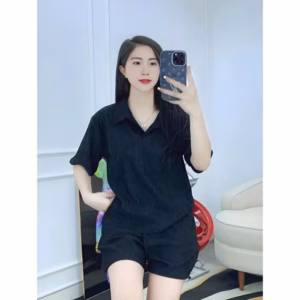 Set Đồ Bộ Đùi Cổ Trụ Xốp Nhật Siêu Hot Nhẹ Nhàng Mềm Mát Siêu Hot Trend Gs - Beyourself