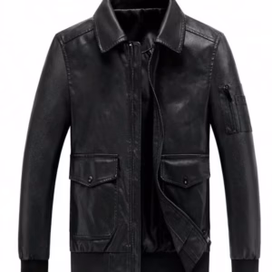 Áo Da Nam Lót Dù Có Túi Mẫu Mới Nhất Ad038 - Phl