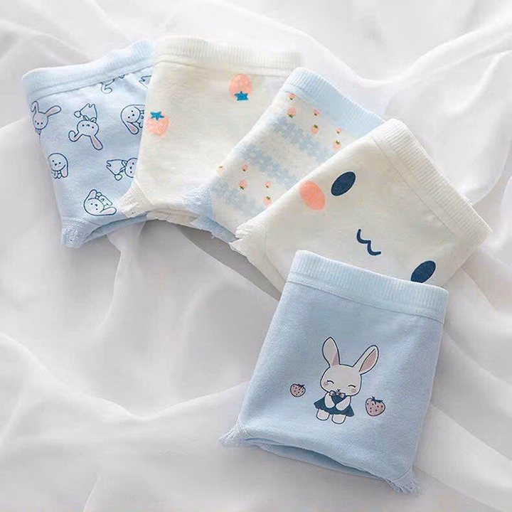 Set 5 Quần Lót Thỏ Xinh Từ 40-50Kg Dành Cho Nữ - Ảnh 4