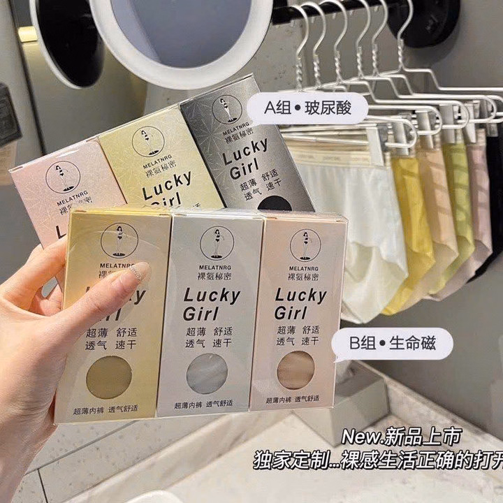 Set 3 Quần Lót Lucky Girl Cao Cấp Từ 40-60Kg Dành Cho Nữ - Ảnh 5