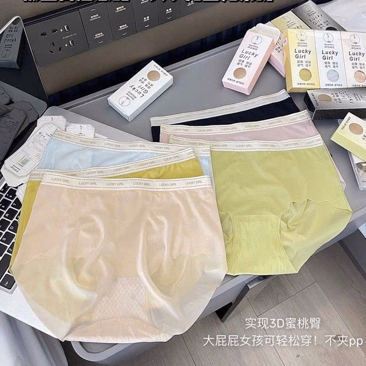 Set 3 Quần Lót Lucky Girl Cao Cấp Từ 40-60Kg Dành Cho Nữ - Ảnh 3