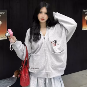 Áo Khoác Nỉ Dày Mịn In Logo Cdr Tay Phồng Bo Dệt Form Boxy Unisex Nam Nữ Tp888 - Golden Dream