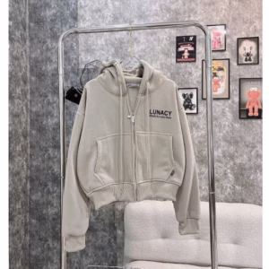 Áo Khoác Nỉ Xk Nữ Form Lửng Tay Xỏ Ngón Logo Thêu Luna Siêu Xinh Tp5666 - Golden Dream