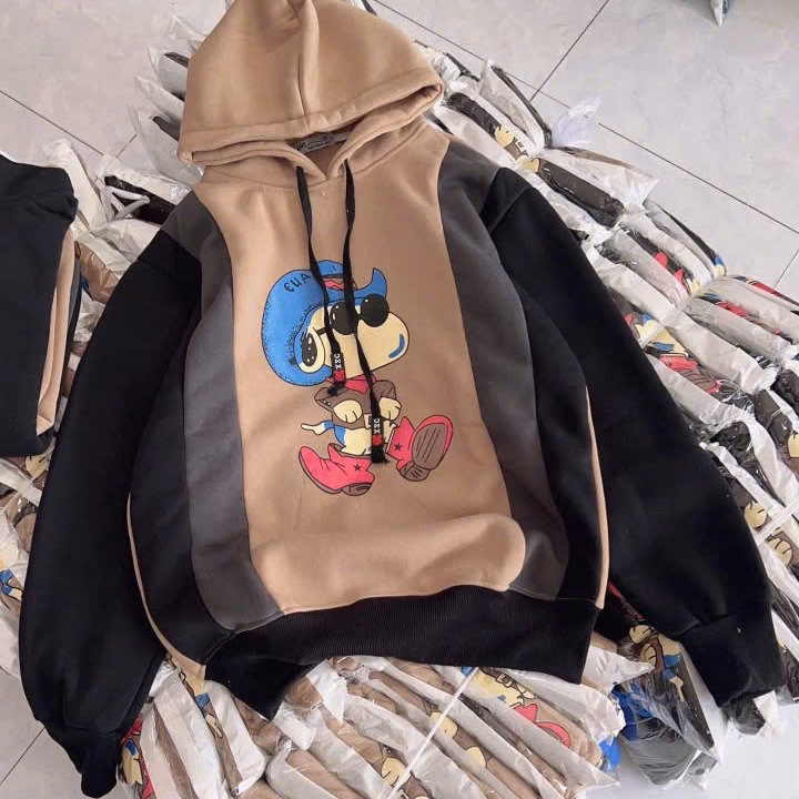 Áo Hoodie Nỉ Dêt Xk Form Rộng In Hình Chú Cao Bồi Rõ Nét Unisex Nam Nữ Tp388 - Golden Dream - Ảnh 6