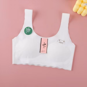 Áo Lá Bra Học Sinh Chất Su Mát Dưới 50Kg Dành Cho Nữ
