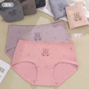 Quần Lót Chất Cotton Siêu Mát Dễ Thương 6863 Từ 40-55Kg Dành Cho Nữ