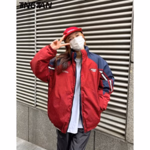 Áo Khoác Dù 2 Lớp Unisex Nam Nữ Form Rộng Thêu Chữ Cattee Phối Sọc Tay Tp302 - Golden Dream