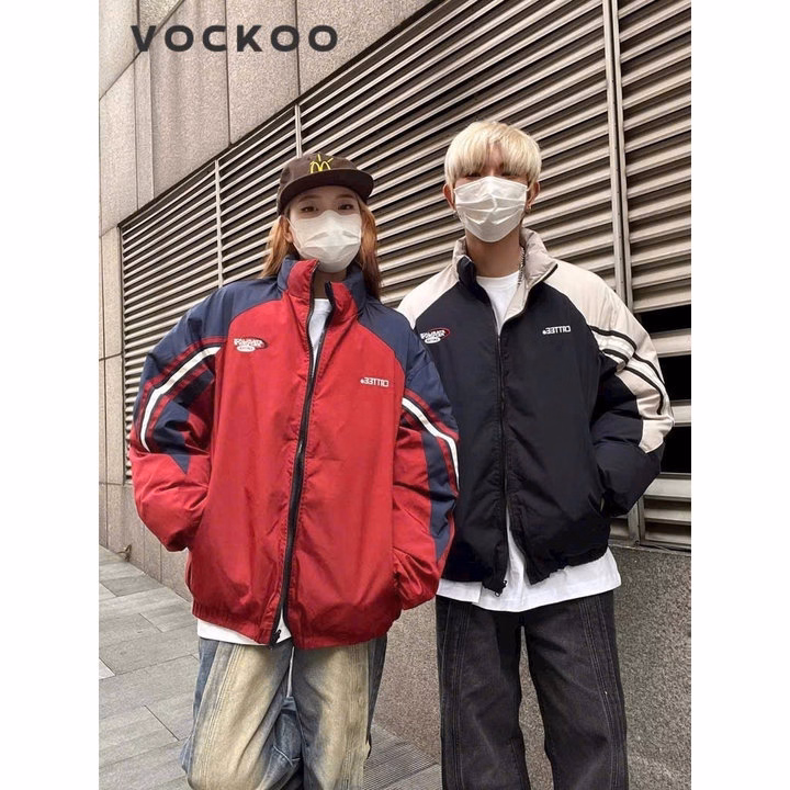 Áo Khoác Dù 2 Lớp Unisex Nam Nữ Form Rộng Thêu Chữ Cattee Phối Sọc Tay Tp302 - Golden Dream - Ảnh 4