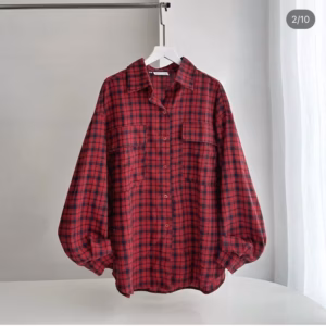 Áo Sơ Mi Caro Nam Nữ Nhiều Màu Cá Tính - Htm Fashion