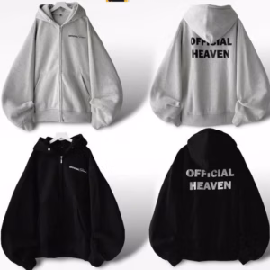 Áo Khoác Nỉ In Chữ Heavenn Lưng Form Rộngmux To Tay Phồng Unisex Siêu Đẹp Giá Rẻ Tp28 - Golden Dream